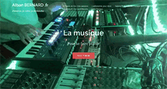 Desktop Screenshot of albanbernard.fr
